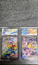 Pikachu ex 149 & 150/128 Day & Night SIR Sequential Grade 10's Perfect Sub 30th picture