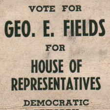 1938 Geo George E Fields House Of Representatives Primary Freedom New Hampshire picture