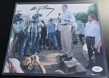 Senator Mitt Romney R-UT JSA Signed 8x10 Color Photograph w/ COA & Top Loader picture