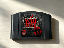 64 Games WWF WarZone - Badd Blood For Nintendo N64 US Version USA Fast Shipping picture