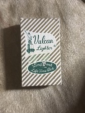 Vintage Vulcan National press Lighter w/original box picture