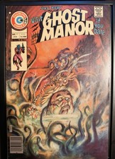 Ghost Manor #27 1976 Tom Sutton Painted Cover Bronze Age Horror picture