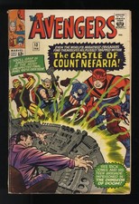 Avengers #13 GD/VG 3.0 1st Appearance Count Nefaria Jack Kirby Marvel 1965 picture