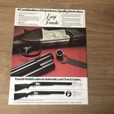 GUNS29 MAGAZINE ADVERT 12X9 LUIGI FRANCHI VARIANT SR1 & SR2 picture