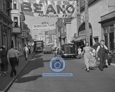 PROVINCETOWN MASSACHUSETTS STREET SCENE 1937 8X10 PHOTO picture