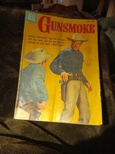 GUNSMOKE 15 WESTERN  SILVER AGE  COMIC JAMES ARNESS TV PHOTO COVER  DANDY DUNBAR picture