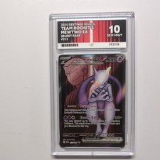Team Rockets Mewtwo EX 213/182 - Destined Rivals 2025 - Pokémon Card - Ace GM 10 picture