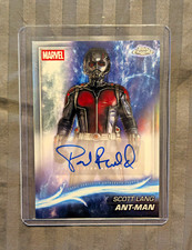 Topps 2025 Marvel Studios Chrome Ant-Man As Paul Rudd Auto AA-PR picture