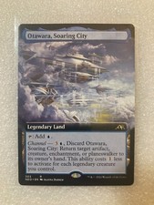 Magic 2022 MTG NEO 503 Non-Foil Otawara, Soaring City Kamigawa EXTENDED ART MINT picture