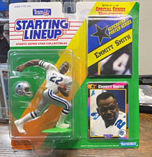 Kenner Starting Lineup Emmitt Smith NFL Figure 1992 w/ Special Series Poster picture