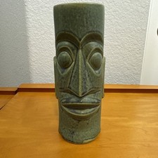 VTG Mark Thomas Outrigger Cannery Row Monterey Tiki Mug OTAGIRI OMC Sticker. picture