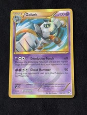 Golurk 150/149 Secret Rare Boundaries Crossed Pokemon Holo Lightly Played Card picture