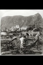 St. Pierre Martinique 1903 Mont Pelee Eruption Ruins Rum District Distillery picture