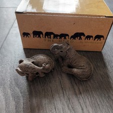 The Herd by Martha Carey Elephant Figurine 3507 Marty Sculpture Figurine Vintage picture