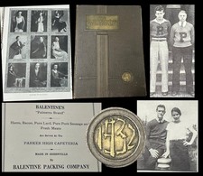 1932 Parker High School Yearbook Parkerscope Greenville SC Autographs Depression picture