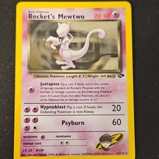 Wizards 2000 Pokémon Team Rocket Rocket's Mewtwo 14/132 Holo English picture