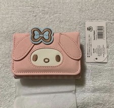 Sanrio Genuine My Melody Gamaguchi Trifold Wallet Pink with New Tag picture