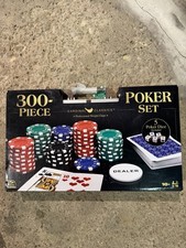 300-Piece Poker Set with Aluminum Carrying Case and Professional Weight Chips picture