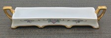 Antique RS Prussia Pen Rest Hand Painted Porcelain, Gold Gilt picture