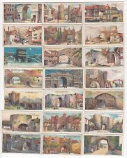 CELEBRATED GATEWAYS: Complete Set of 50 British Architecture Cards from 1909 picture