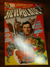 SilverBlade #1 Dc Comics 1987 Gene Colan Klaus Janson With poster picture
