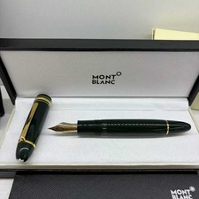 Montblanc classic fountain pen men's gift with pen case picture