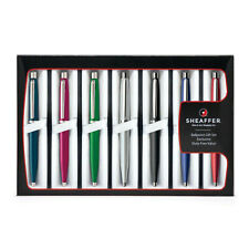 Sheaffer VFM Ballpoint Pen with Chrome Trim, Assorted Colors, 7-Count picture