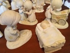 Precious Moments-vintage- group of 4-all of them together for one price-perfect picture