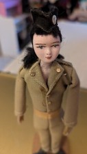 Sabra Hand Made In Israel Doll Judaism War citizen Volunteer picture