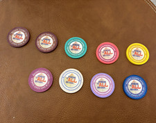 Resorts Casino Hotel Atlantic City Poker Chips (each chip is sold separately) picture