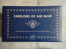 Willabee & Ward EMBLEMS OF AIR WAR WWII Embroidered Unit PATCHES (13) w Binder picture