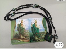 LIbros Novena y Oraciones Poderosas Rosario Madera, EScapulario San Judas Tadeo  picture