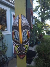ZULU African Handmade Beaded MASKS picture
