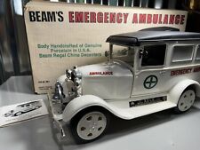 Jim Beam Whiskey Emergency Ambulance Decanter w box and papers - Empty picture