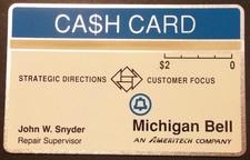 $2. Strategic Directions Customer Focus Conference (With Name) 805A Phone Card picture