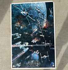 Rare Star Wars movie poster John Berkey 2t-541 picture