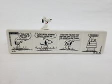 Westland Giftware 8485 Vintage Peanuts Ceramic Comic Strip 
