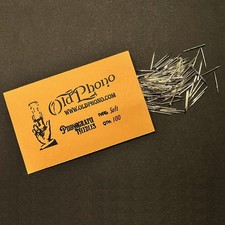 100 Soft Tone Steel Phonograph Needles picture