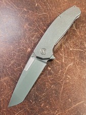 Hog House Knives Mini Veli - Titanium Tumbled (Slab) Finish - RWL 34 Early Bird picture