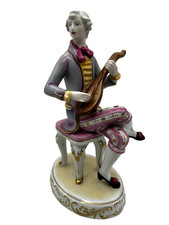 Antique Hollohaza Hungary 1831 Porcelain Baroque Figurine Victorian picture