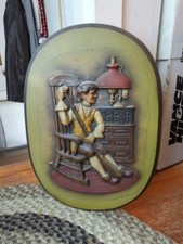 Vintage Ideal Originals Primitive Rustic Large Wall Art Display Very Unique picture