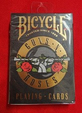 Bicycle Guns N' Roses by US Playing Card sealed Fast picture