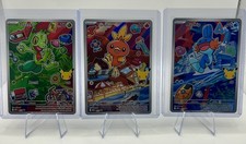 Pokémon First Partner Illustration Collection–Series 3–Treecko Torchic Mudkip picture