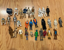 Kenner Vintage Star Wars Action Figure Lot - Assorted Characters with case picture
