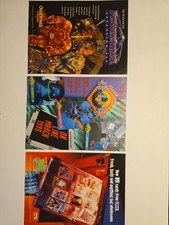 Rare 1995 Fleer ReBoot MTV Animation OverPower Ad Lot Scarce Vintage Grail picture