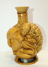 RARE ANTIQUE 1970 ZODIAC SERIES Aquarius & Leo DECANTER w/ Label picture