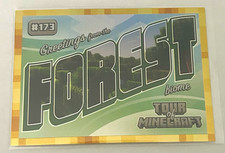 Panini 2024 Tour of Minecraft Forest Biome #173 PRIZM 37/49 Trading Card picture