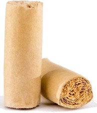King Palm | 10mm | Natural | Hand Rolled Filter Tips |  25 Pack | Rolling Tips picture