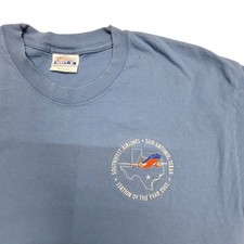 Vintage 2002 Southwest Airlines San Antonio Texas Promo T Shirt Mens Large Hanes picture