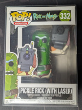 Funko Pop PICKLE RICK (WITH LASER) 332 Rick and Morty with Protector picture